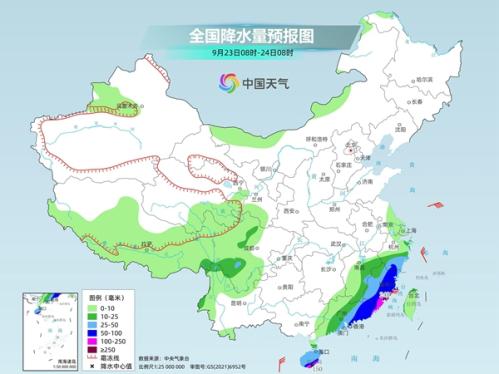 秋分至！未来三天华南等地强降雨频繁 南方大部高温“熄火”