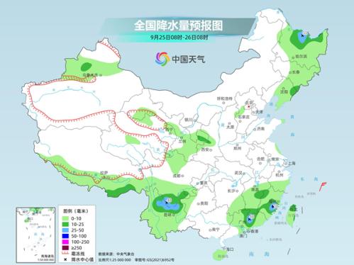 江南华南等地仍有持续性强降雨 北方大部秋高气爽